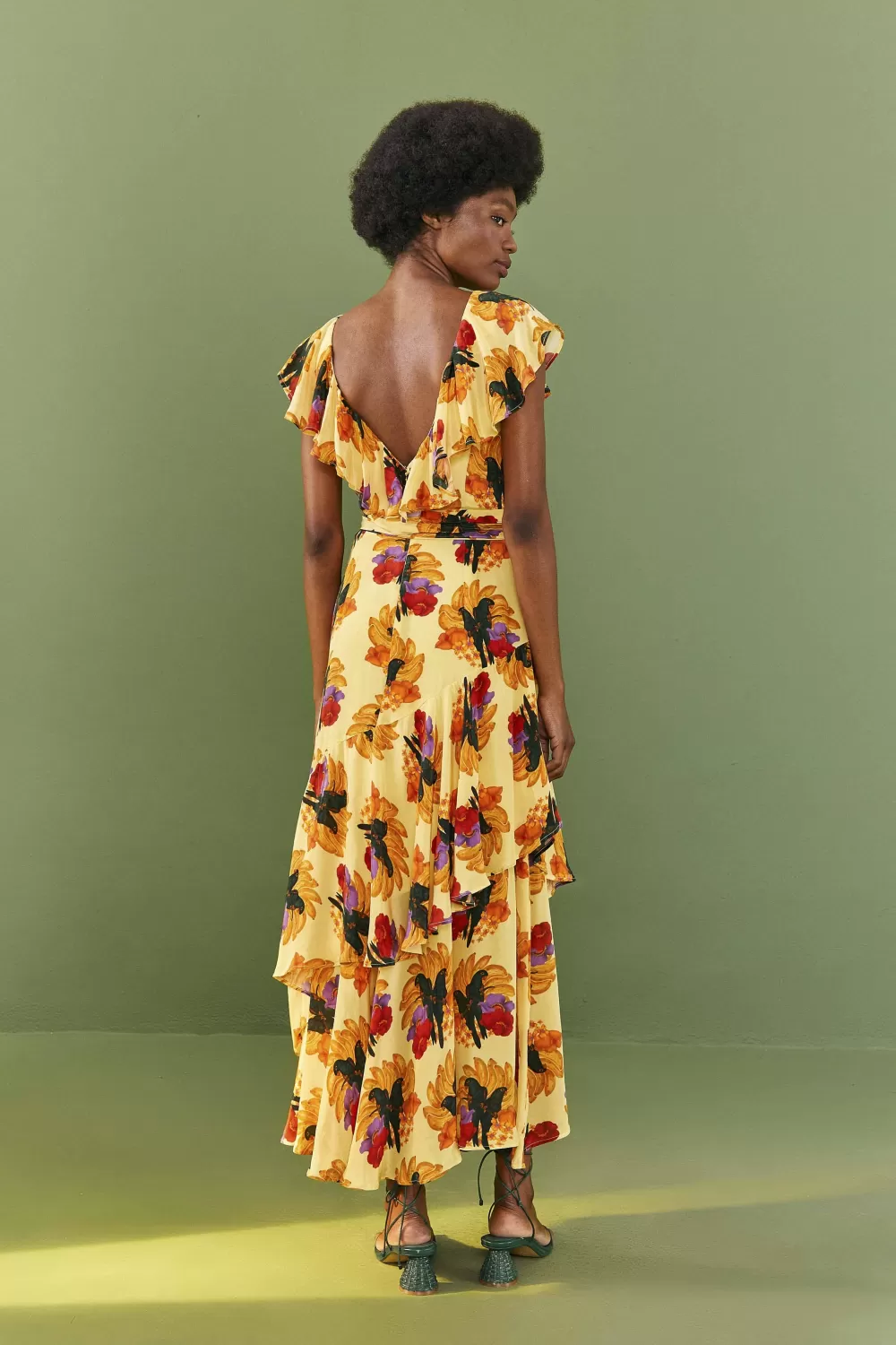 Banana Nest Midi Dress | FARM Rio Flash Sale