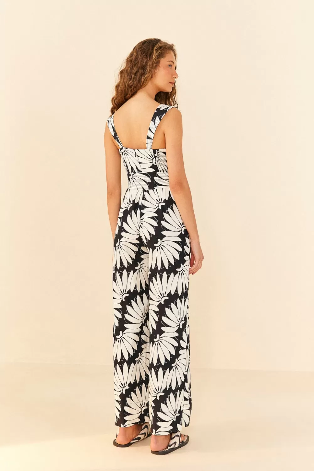 Black Copacabana Jumpsuit | FARM Rio Discount