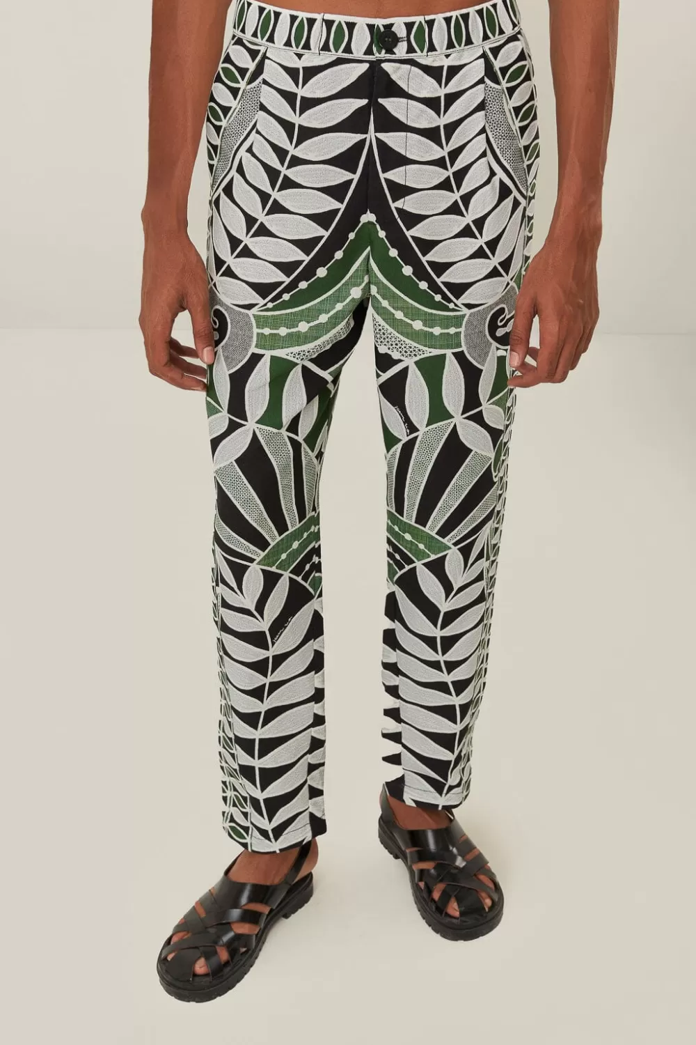 Black Lace Nature Pants | FARM Rio Outlet