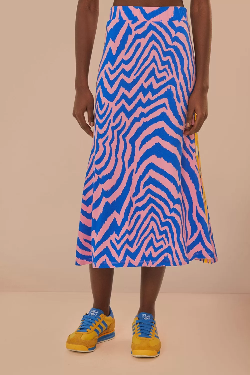 Blue Adidas Maxi Skirt | FARM Rio Sale