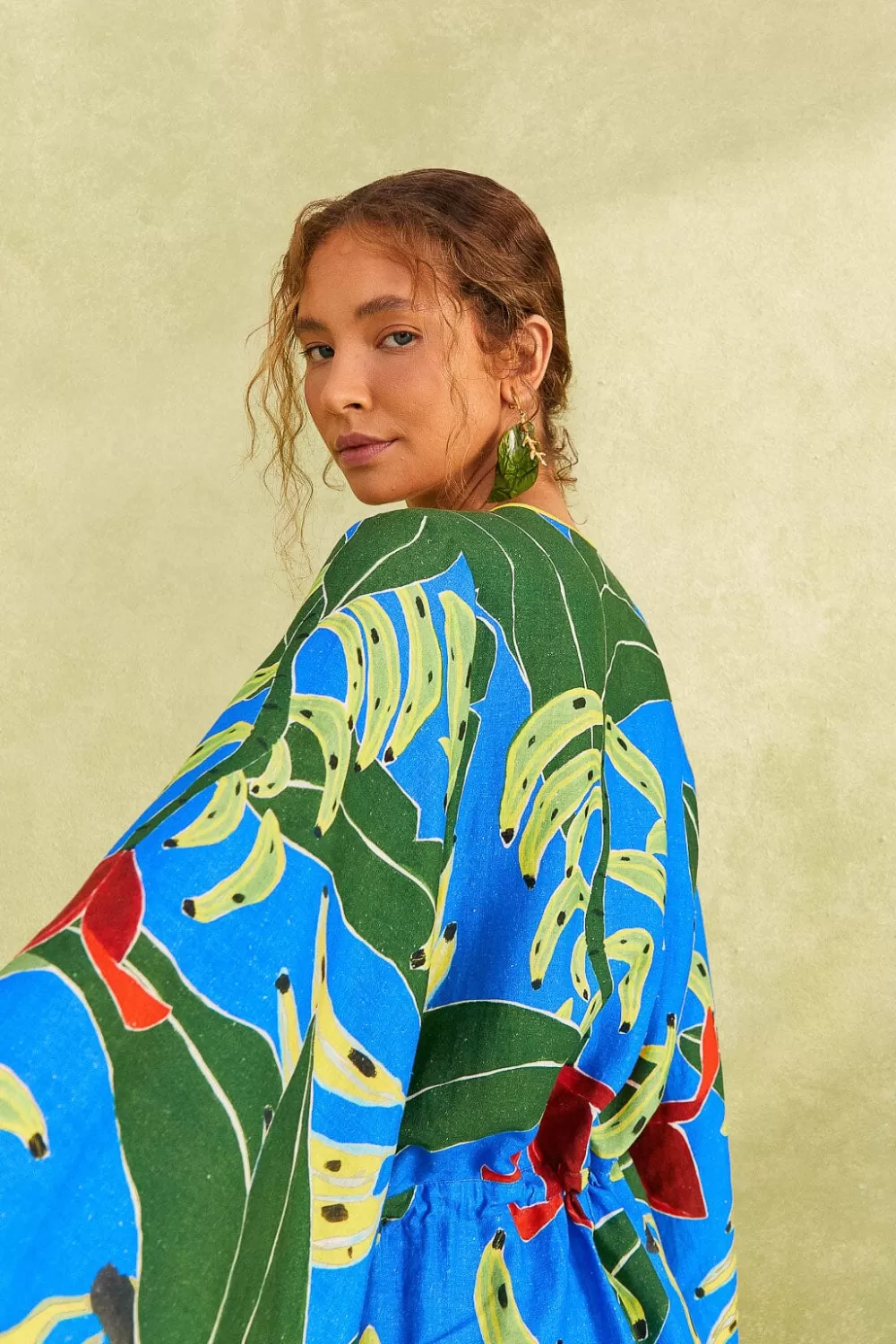 Blue Banana Leaves Romper | FARM Rio Discount