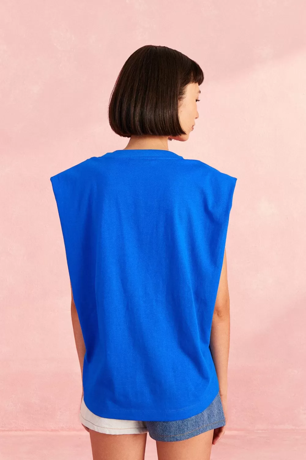 Blue Kissed By The Sun Organic Cotton T-Shirt | FARM Rio Best