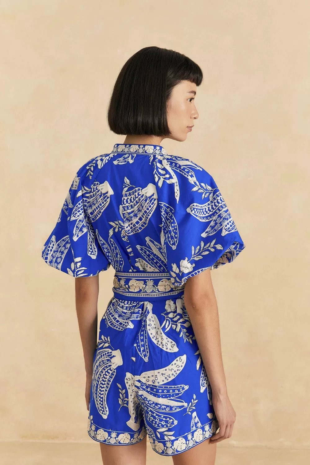 Blue Lace Banana Romper | FARM Rio Best Sale