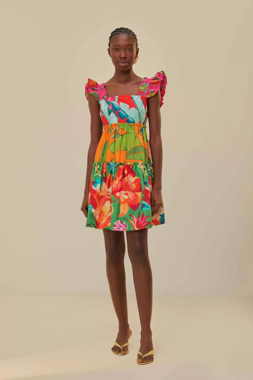 Foliage Mix Mini Dress | FARM Rio Outlet