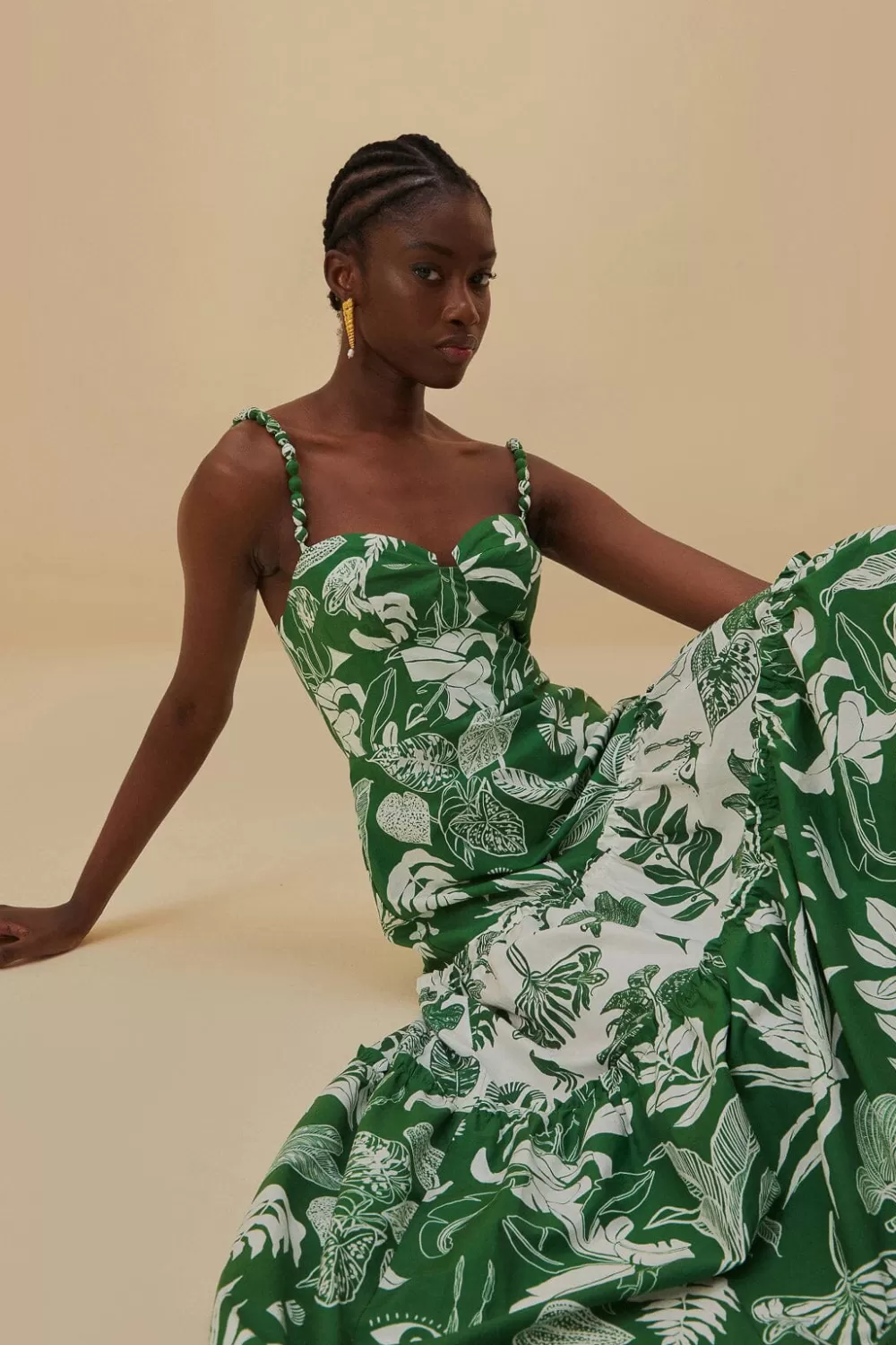 Forest Soul Mix Midi Dress | FARM Rio Store