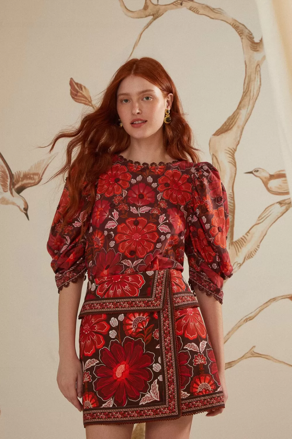 Gigi Tapestry Skirt | FARM Rio Cheap