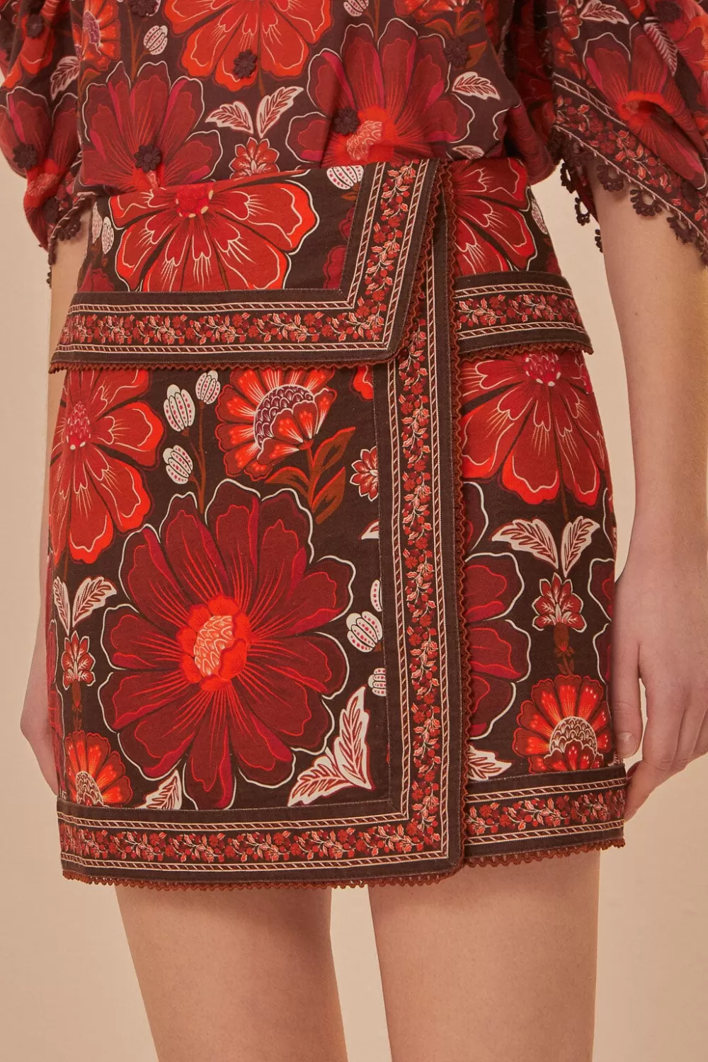 Gigi Tapestry Skirt | FARM Rio Cheap