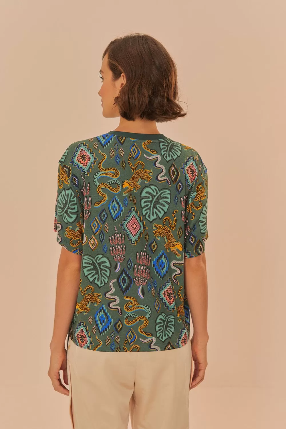 Green Adidas T-Shirt | FARM Rio Cheap