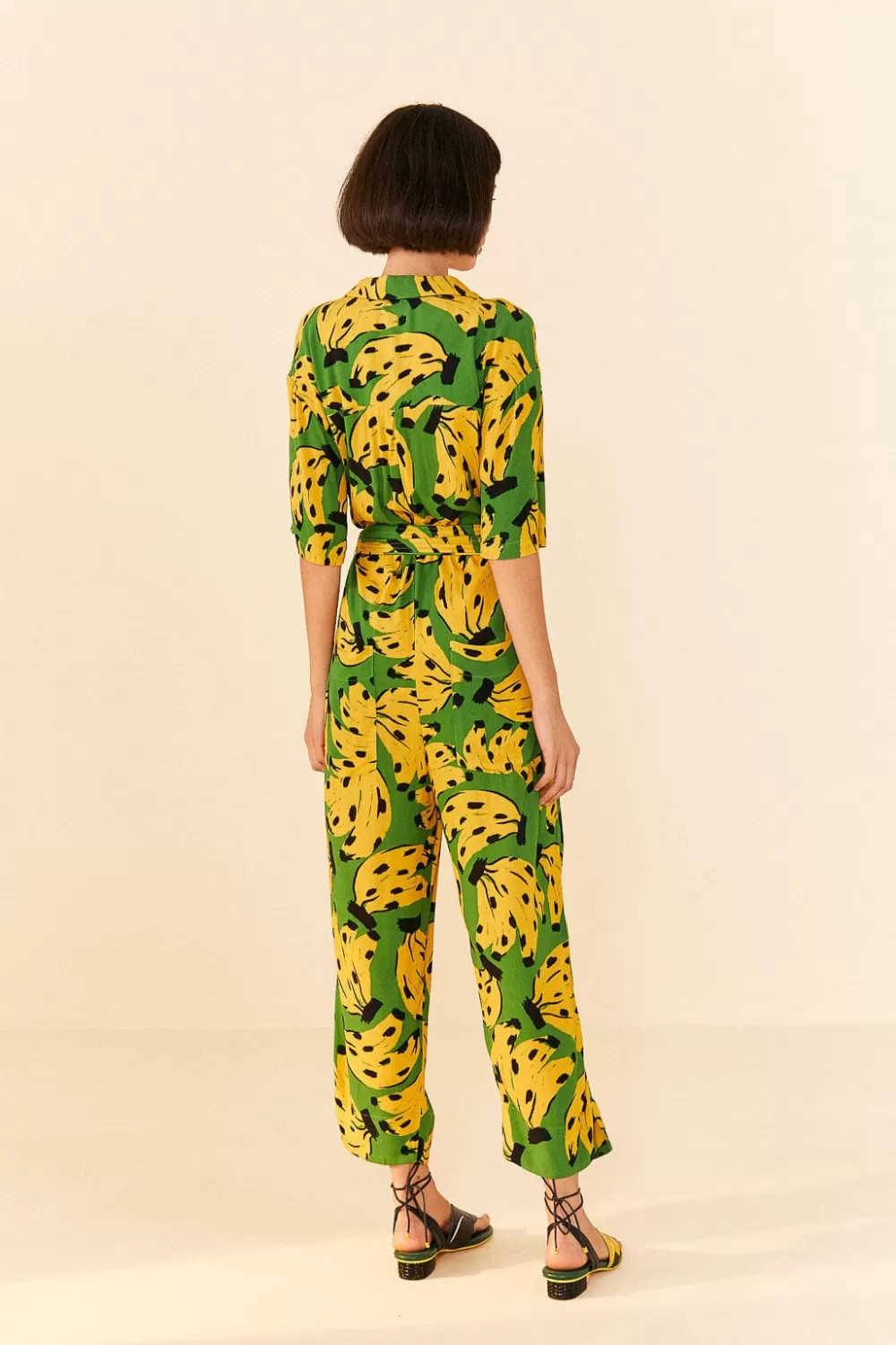 Green Bossa Banana Jumpsuit | FARM Rio Best