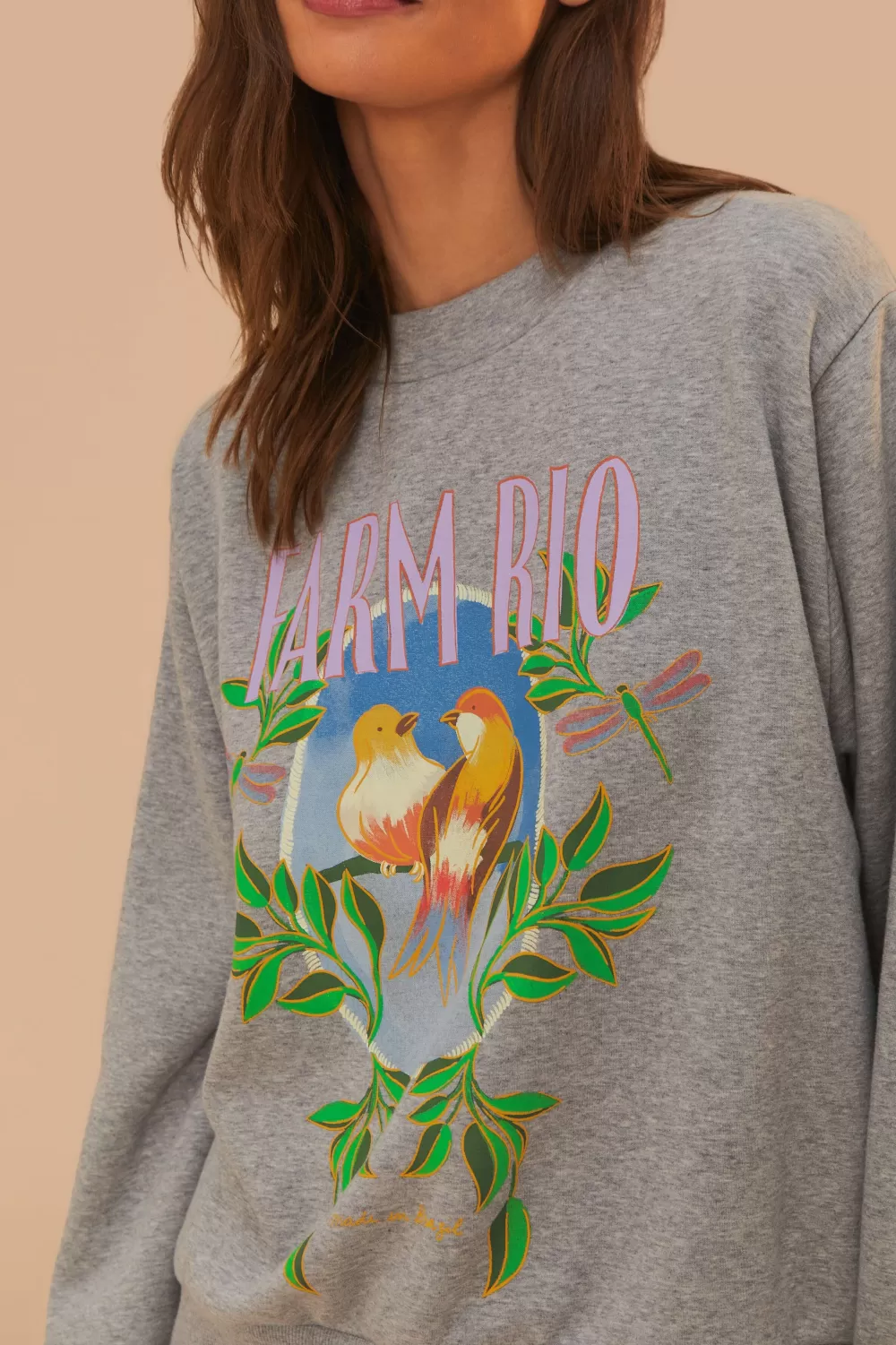 Grey Sweatshirt | FARM Rio Shop