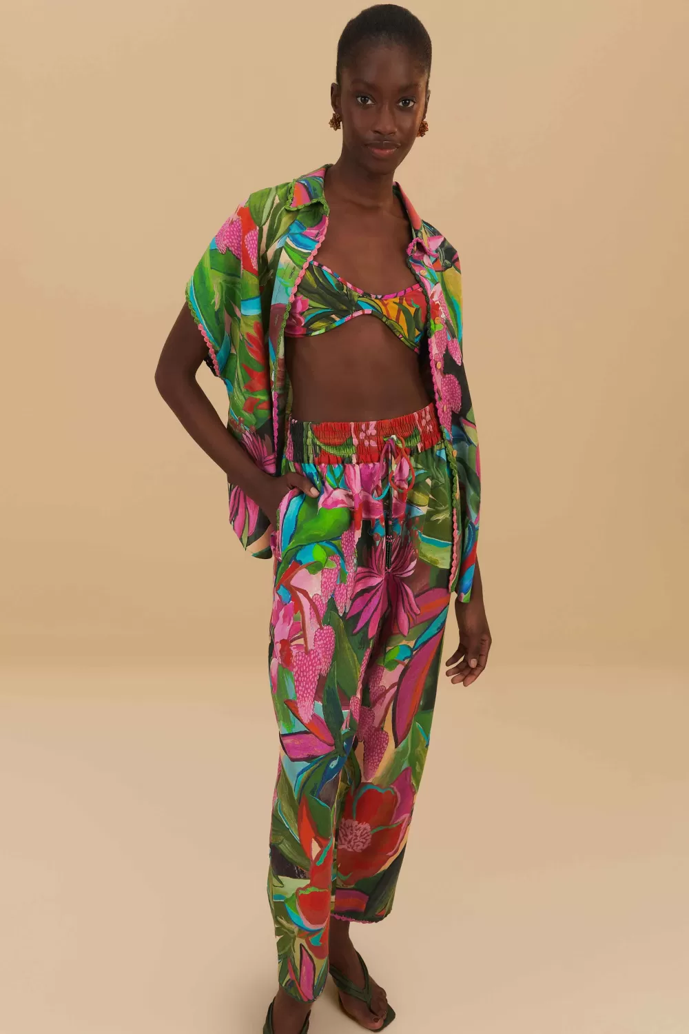Jardin De Reve Pants | FARM Rio Best Sale
