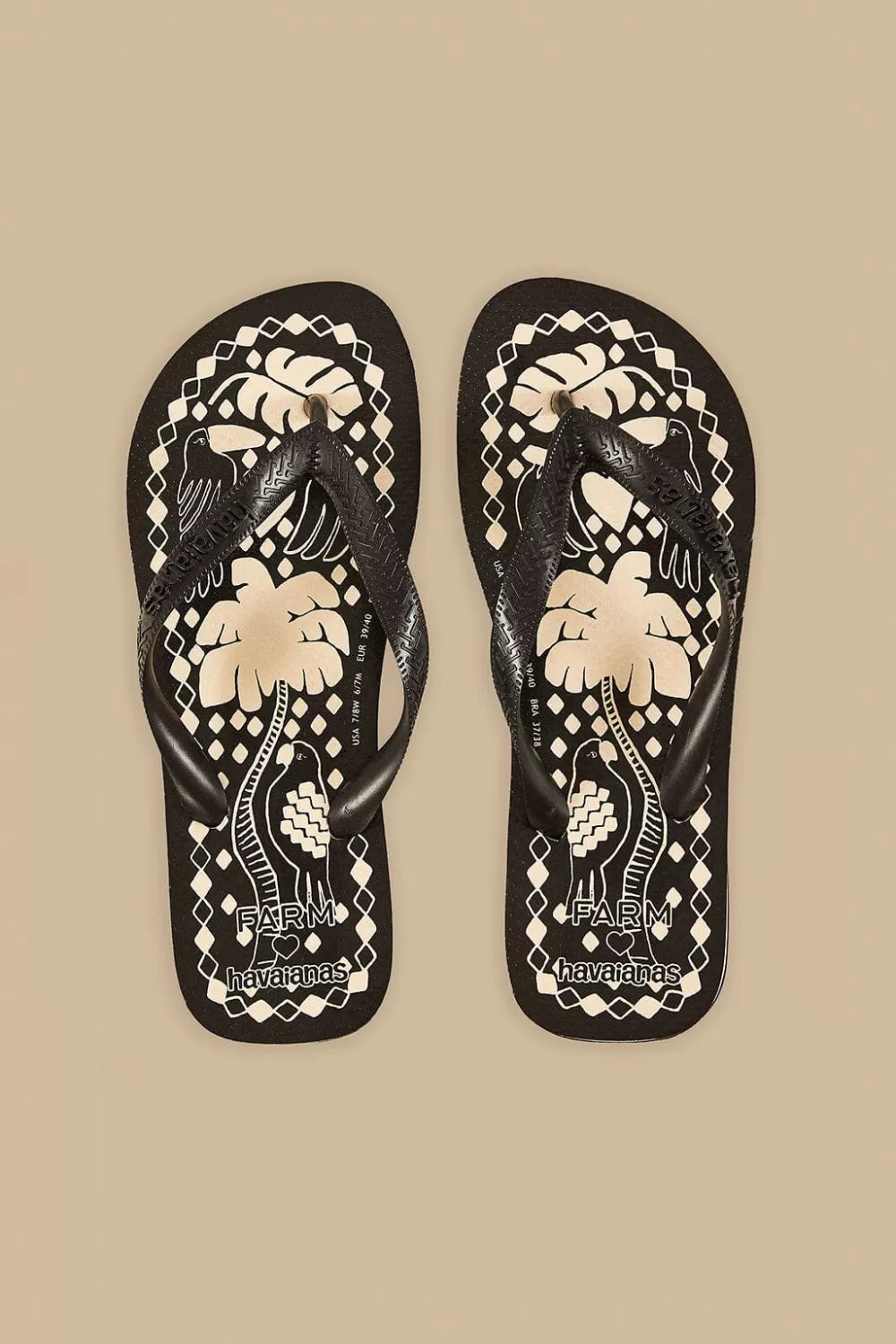 Jungle Scarf Havaianas Sandals | FARM Rio Best