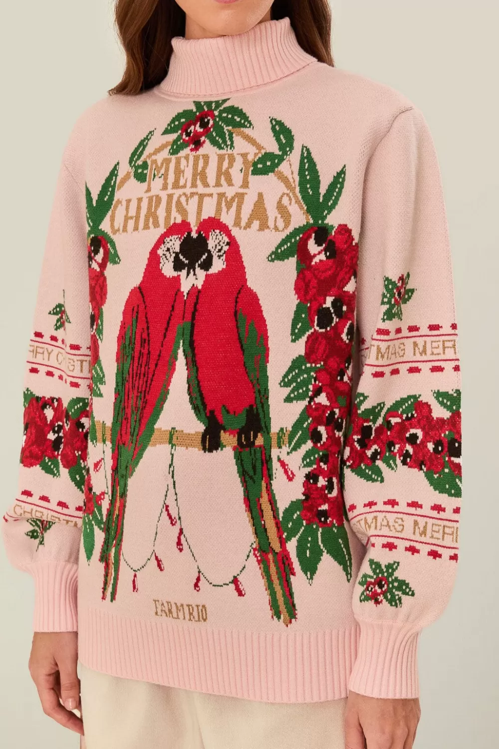 Merry Christmas Knit Sweater | FARM Rio Fashion