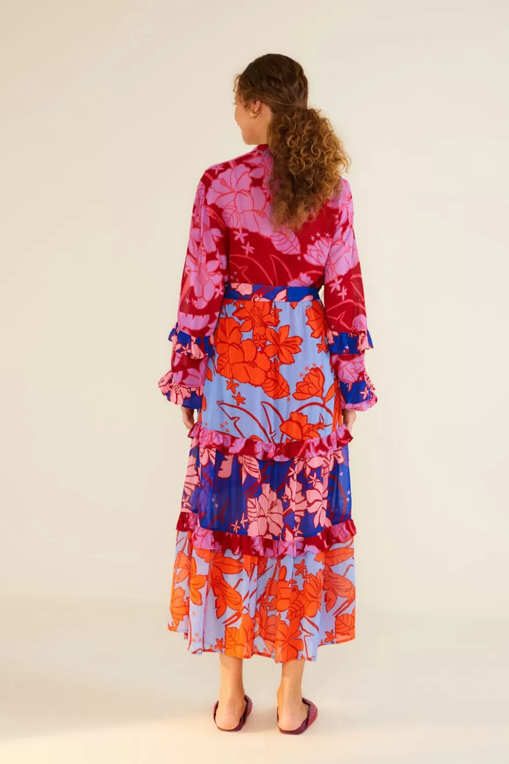 Mixed Living Nature Maxi Dress | FARM Rio Sale