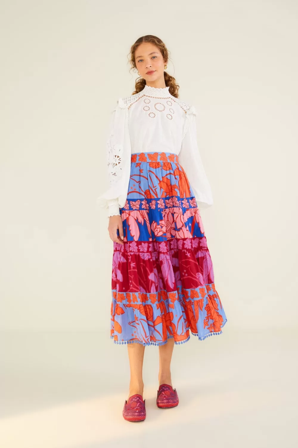 Mixed Living Nature Skirt | FARM Rio Discount
