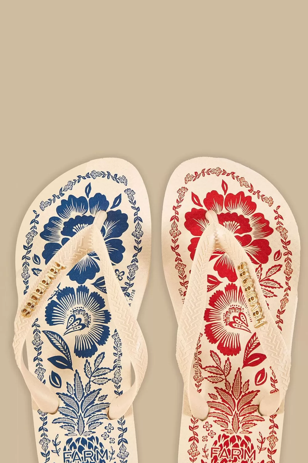 Mixed Pineapple Garden Havaianas Sandals | FARM Rio Best Sale