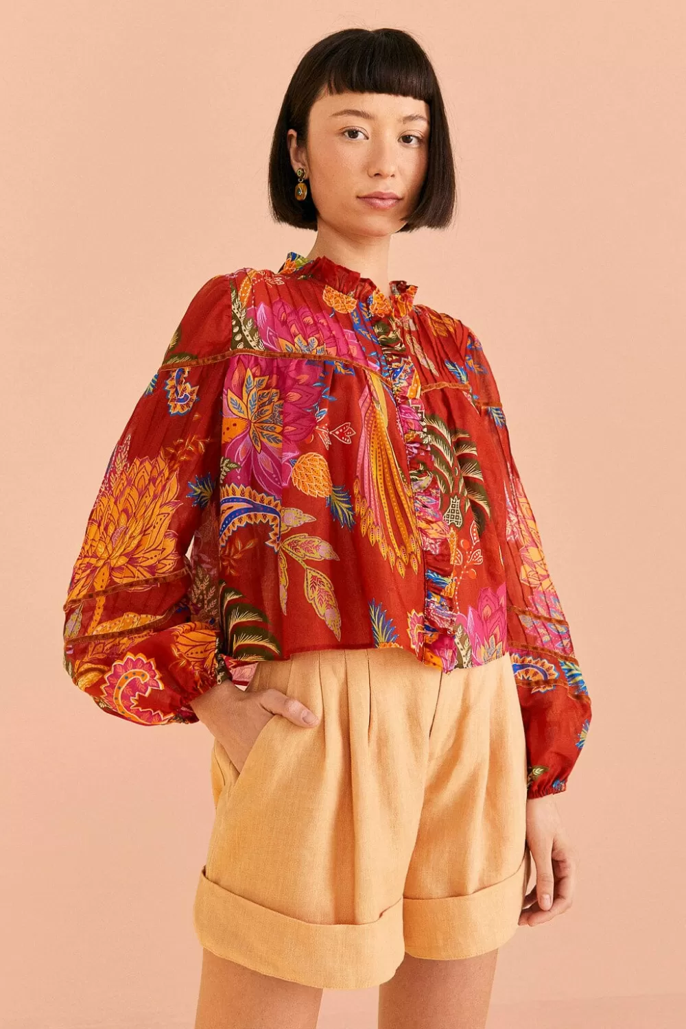 Mystic Bush Blouse | FARM Rio Flash Sale
