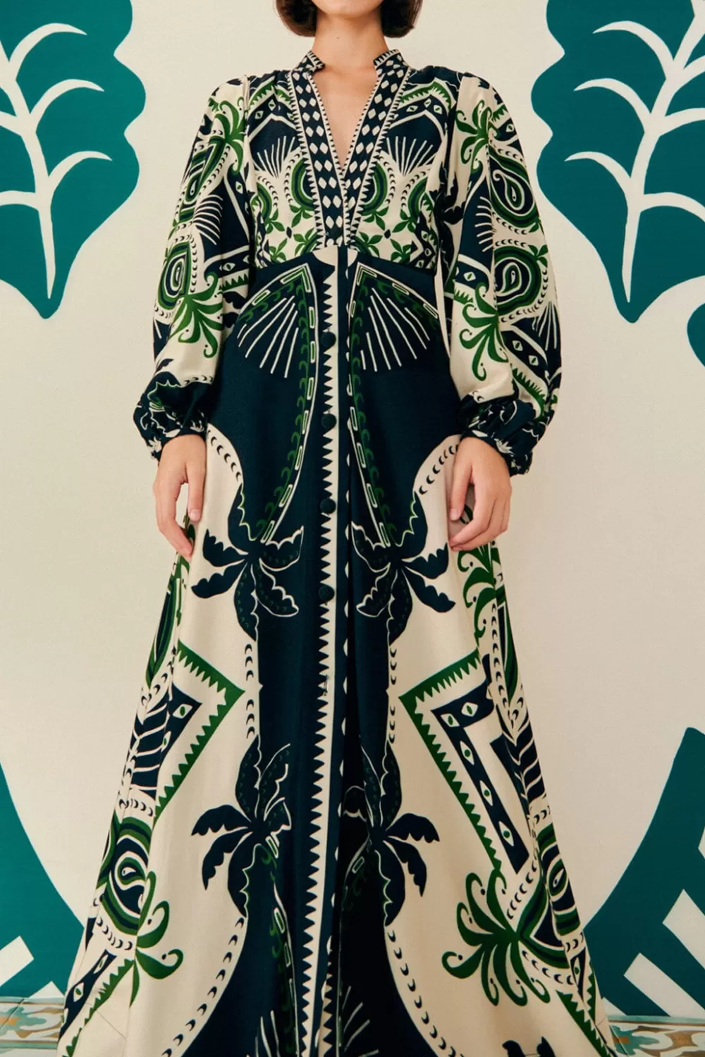 Mystic Scarf Maxi Dress | FARM Rio Fashion