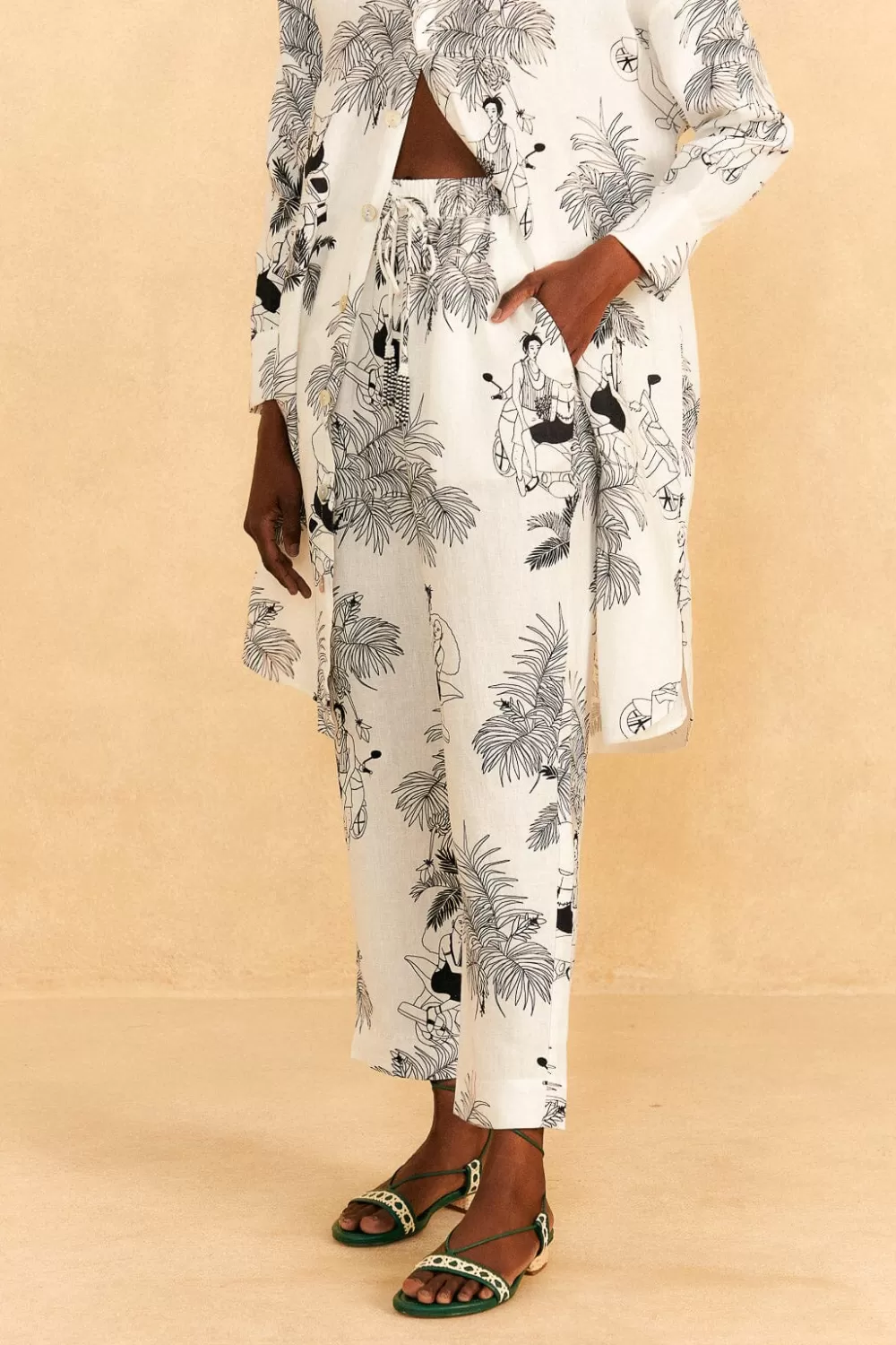 Off-White Moto Love Pants | FARM Rio Online