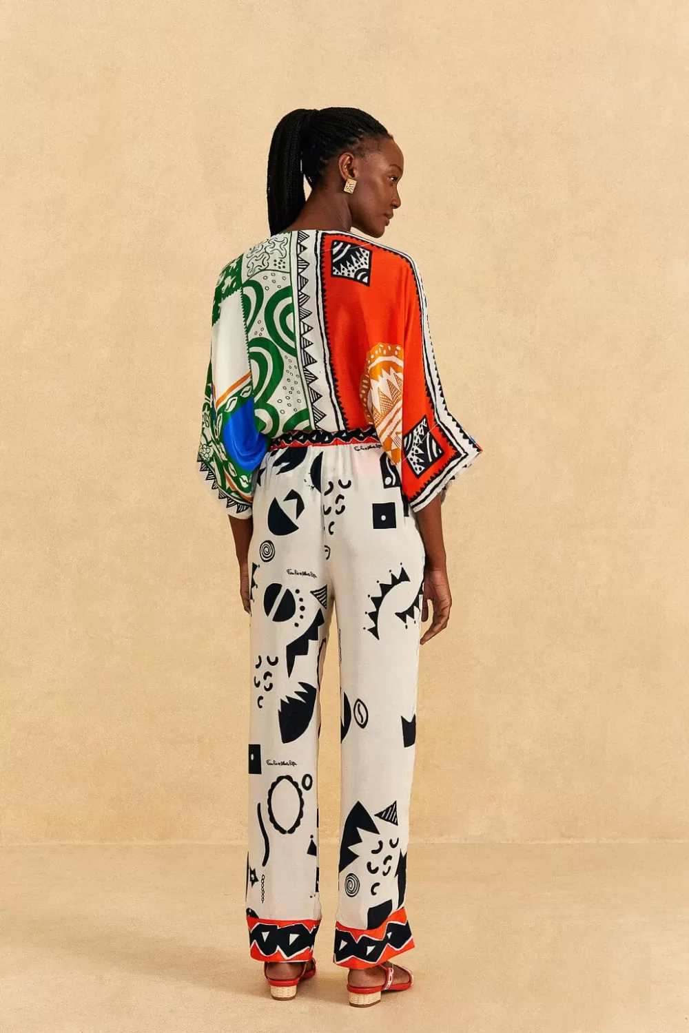Off-White Pitta Soul Pants | FARM Rio Best Sale