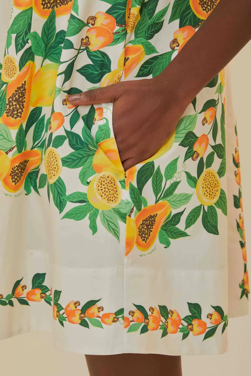 Papaya Salad Scarf Mini Dress | FARM Rio Sale