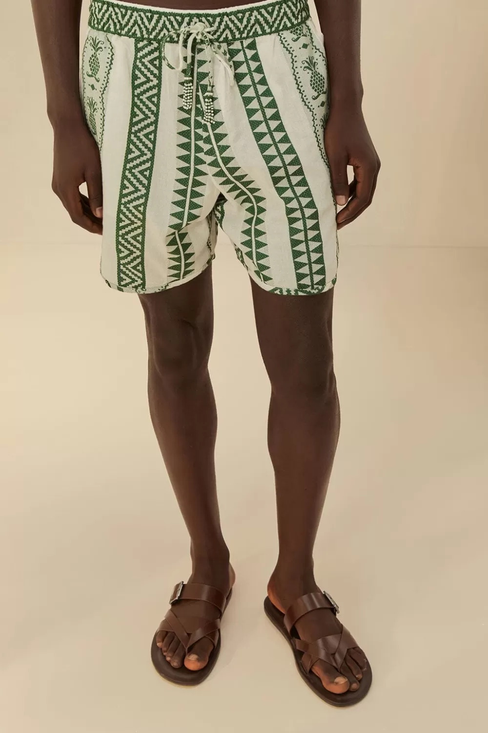 Pineapple Jacquard Shorts | FARM Rio Store