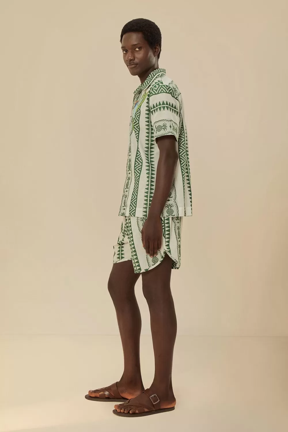 Pineapple Jacquard Shorts | FARM Rio Store