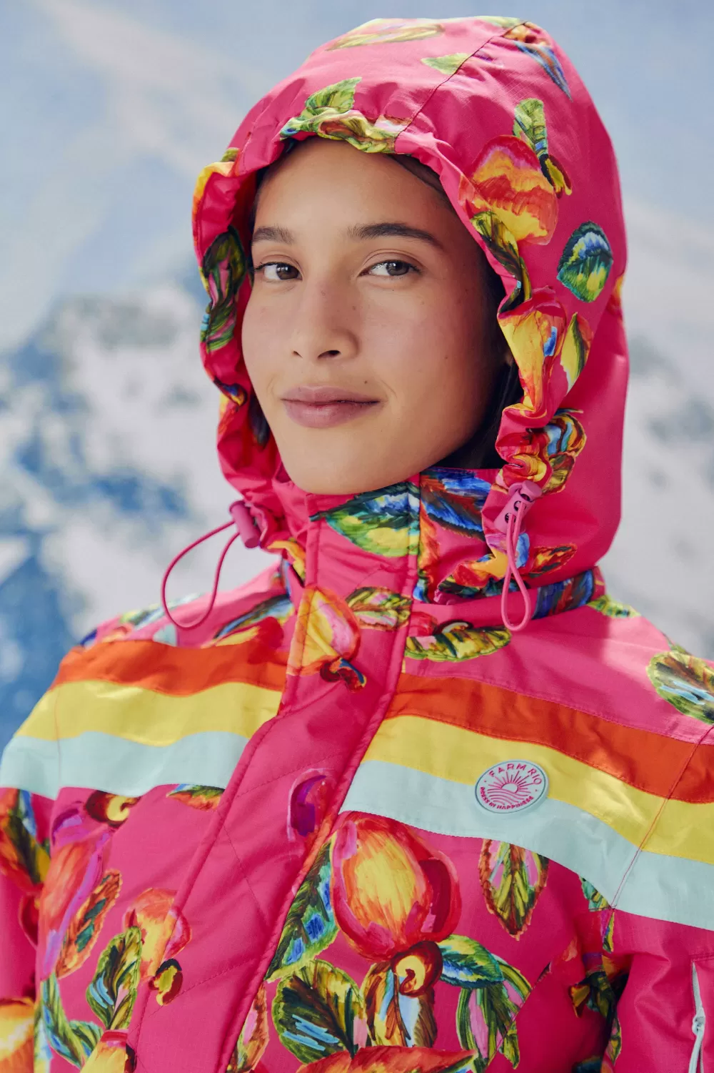 Pink Cashew Ski Jumpsuit | FARM Rio Online