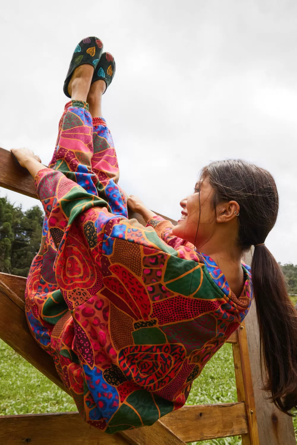 PRINTED SWEATSHIRT | Hidden Animals | FARM Rio New