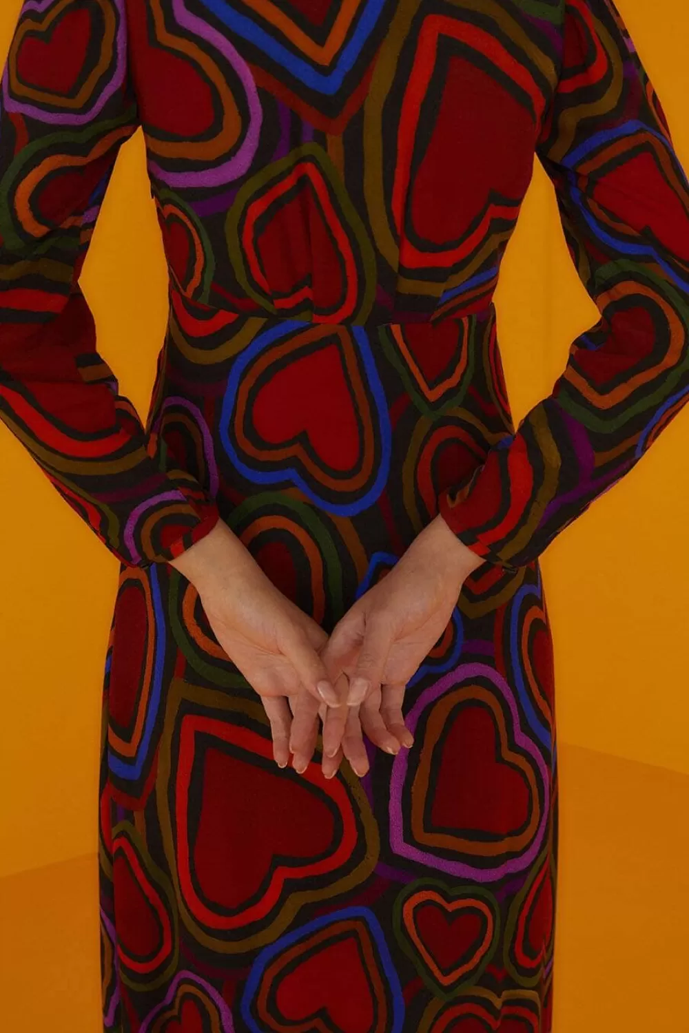 Rainbow Wild Hearts Maxi Dress | FARM Rio Discount