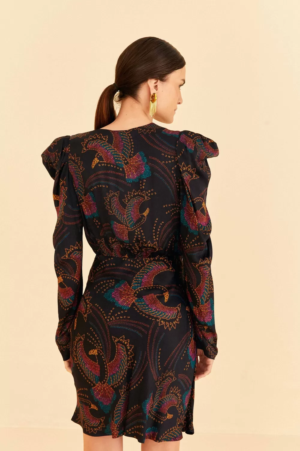 Sequin Toucans Mini Dress | FARM Rio New