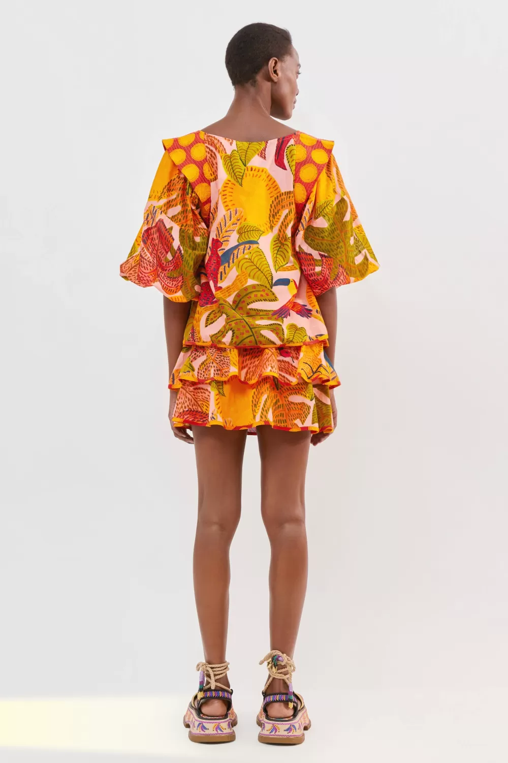 SQUARE NECK BLOUSE | Summer Dream Print | FARM Rio Shop