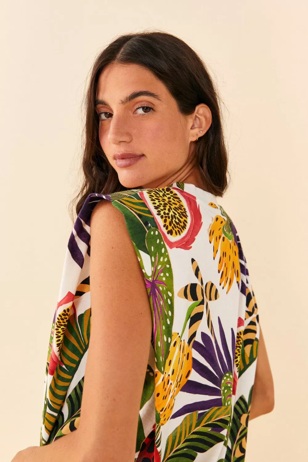 Striped Forest Organic Cotton T-Shirt | FARM Rio Flash Sale