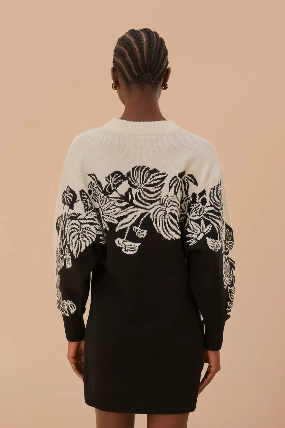 Surreal Garden Knit Sweaterdress | FARM Rio Shop