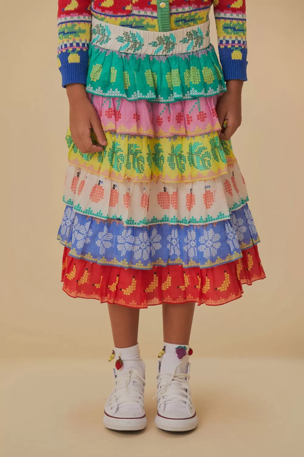 Sweet Orchard Kids Skirt | FARM Rio Flash Sale