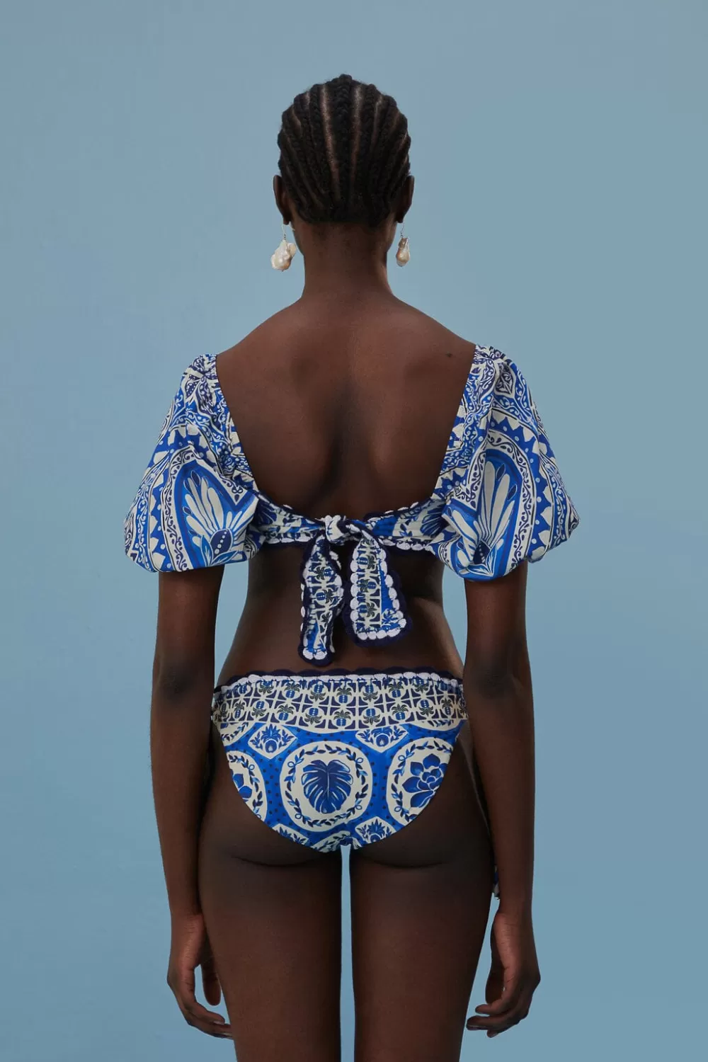 Tile Dream Bikini Bottom | FARM Rio Cheap