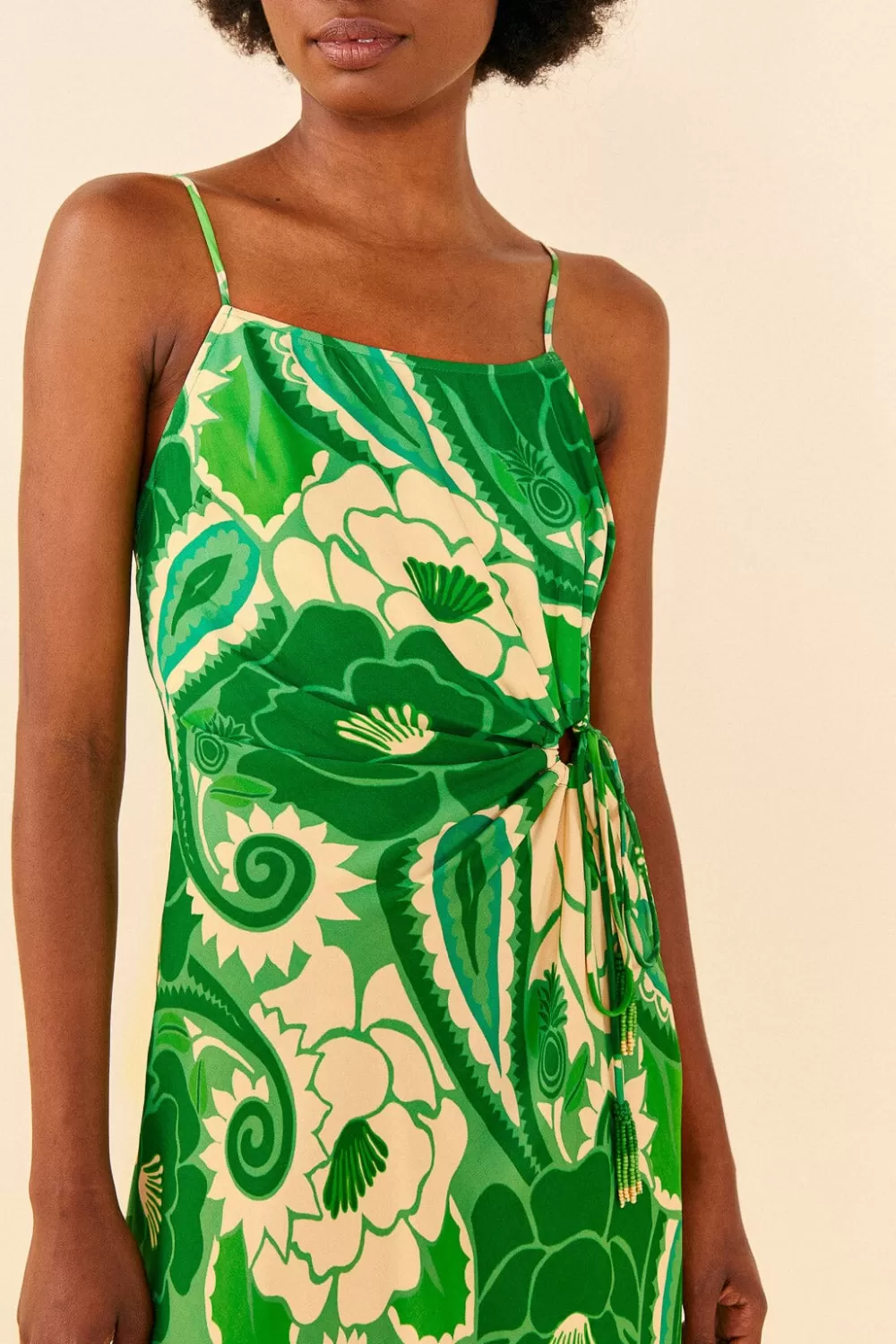 Tropical Groove Circle Cut Out Midi Dress | FARM Rio Best Sale