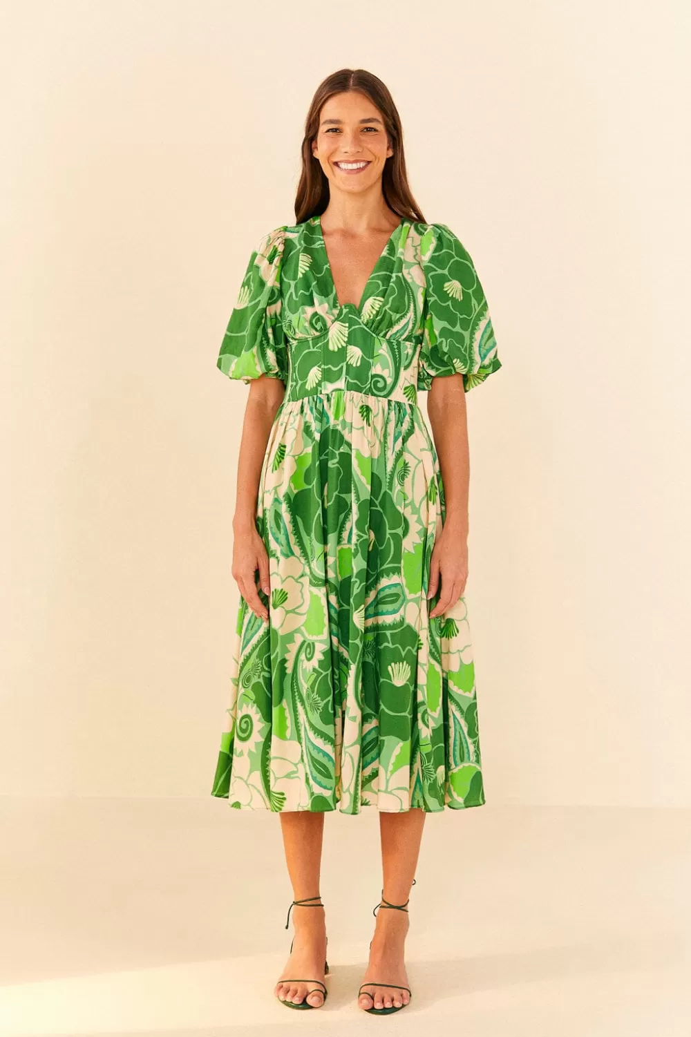 Tropical Groove Midi Dress | FARM Rio Hot