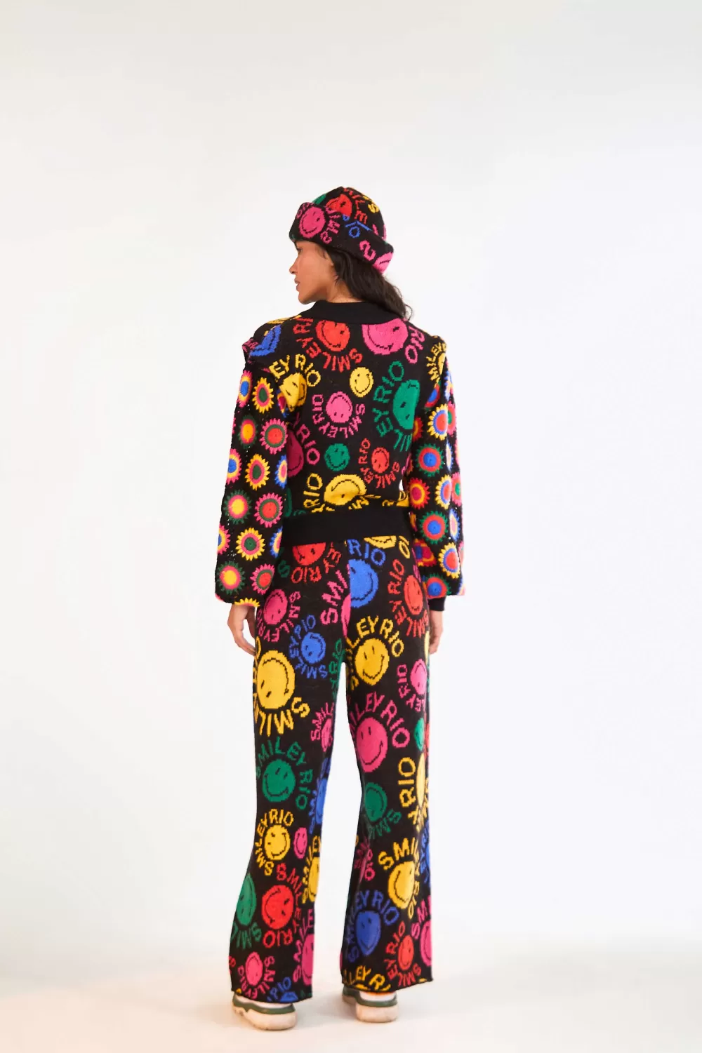 Type Rainbow Smiley® Rio Sweater | FARM Rio Clearance