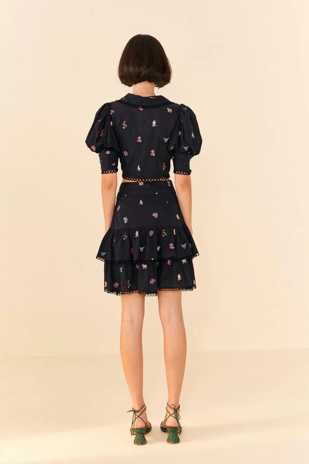 Zodiac Cross Stitch Mini Skirt | FARM Rio Store